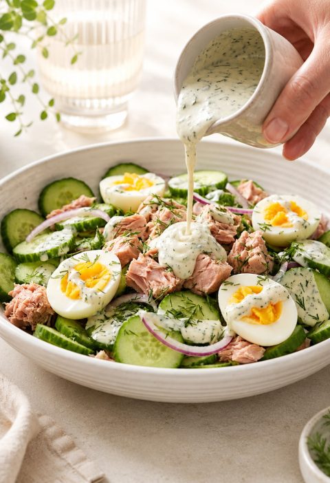 3-Minute High-Protein Tuna Salad
