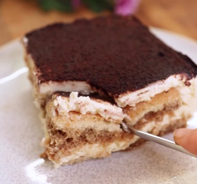 Classic Italian tiramisu