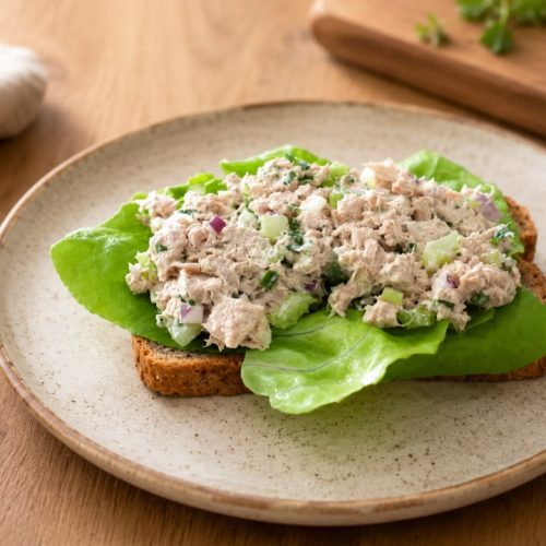 Classic Tuna Salad with Dijon, Celery & Fresh Herbs