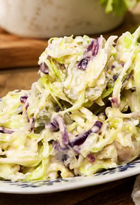 Creamy Potato & Cabbage Salad