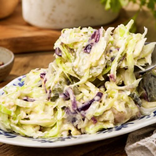 Creamy Potato & Cabbage Salad