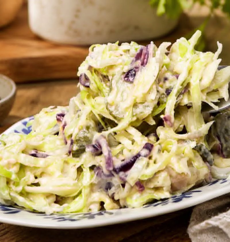 Creamy Potato & Cabbage Salad