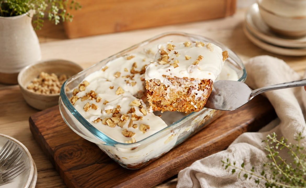 Healthy Carrot Date Cake