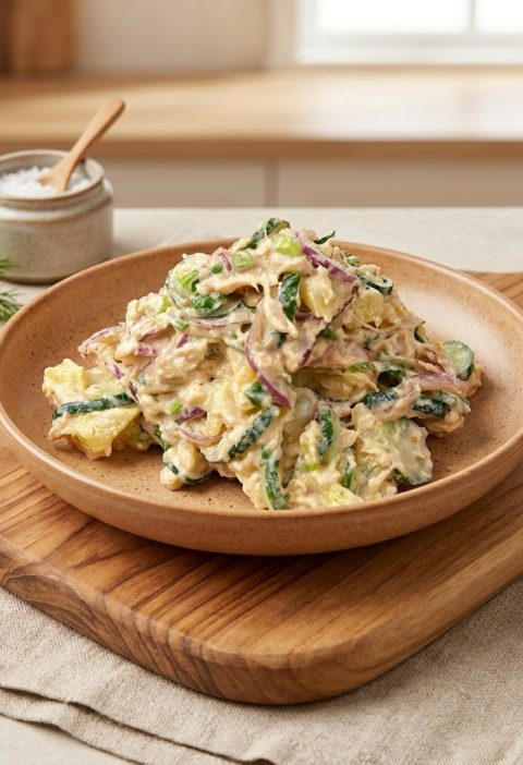 Mediterranean Tuna & Potato Garden Salad