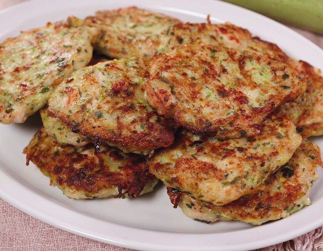 Zucchini and Chicken Fritters with Potato