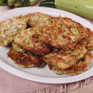 Zucchini and Chicken Fritters with Potato