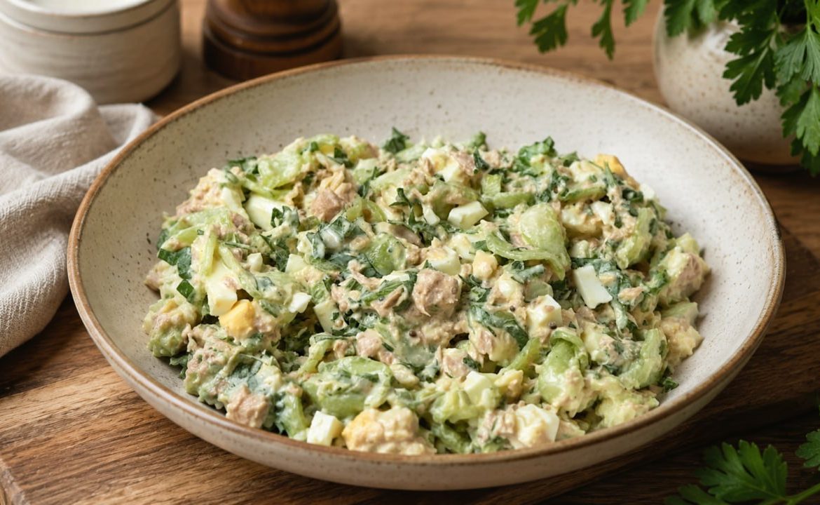 Zesty Tuna, Egg & Cucumber Garden Salad