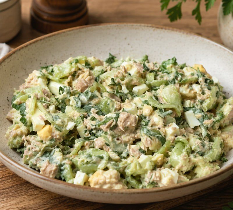 Zesty Tuna, Egg & Cucumber Garden Salad