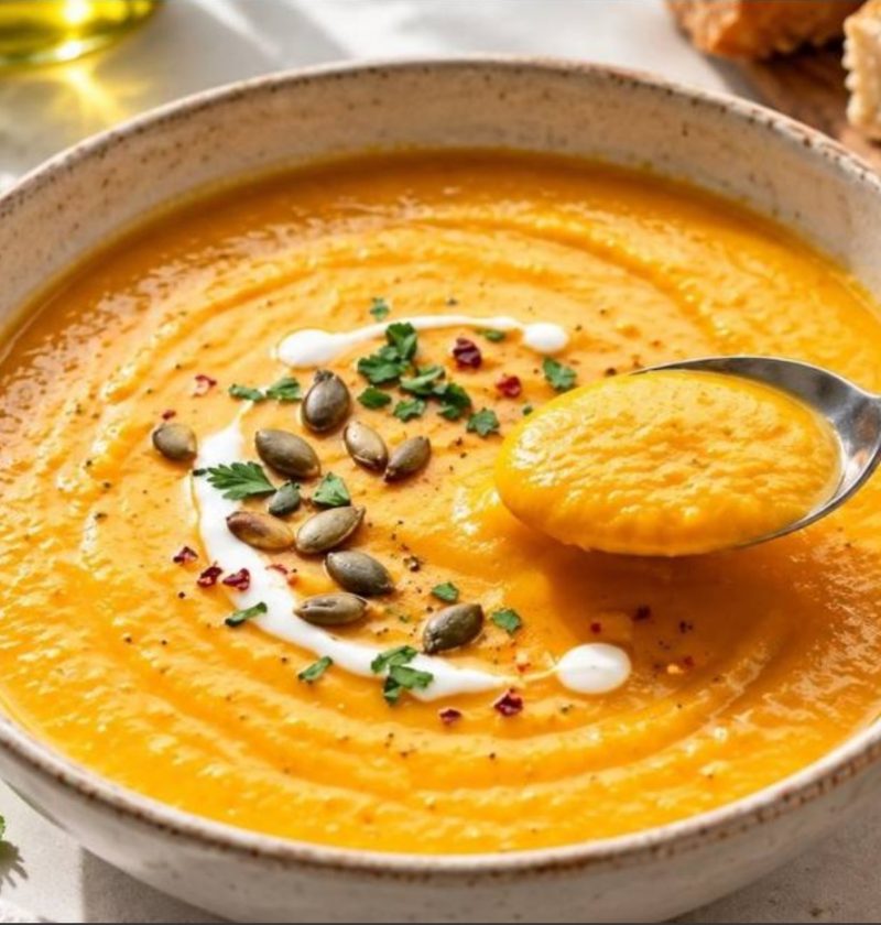 Creamy Pumpkin Coconut Soup